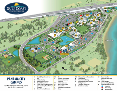 Panama City Campus Map