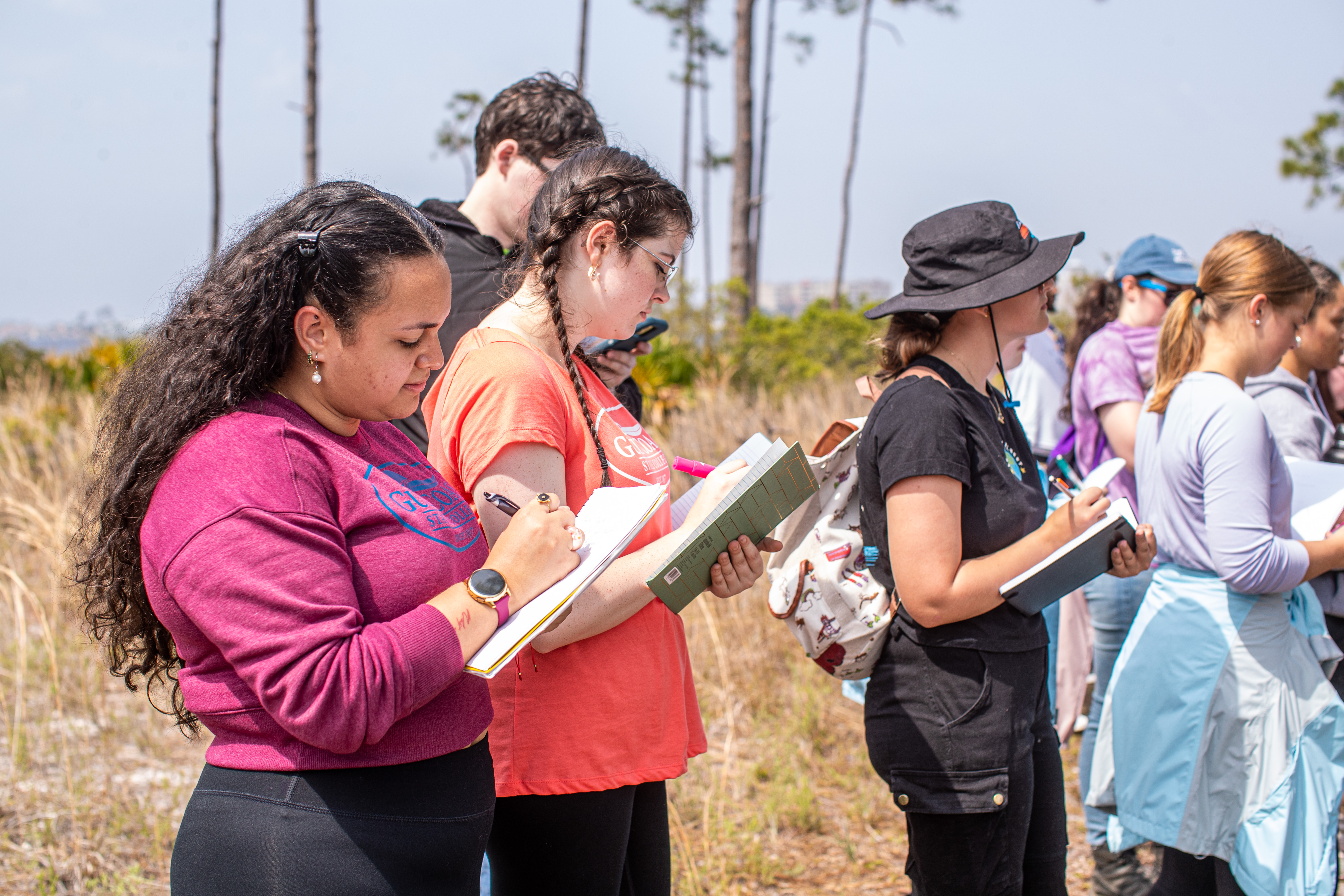 Student in Biology Lab